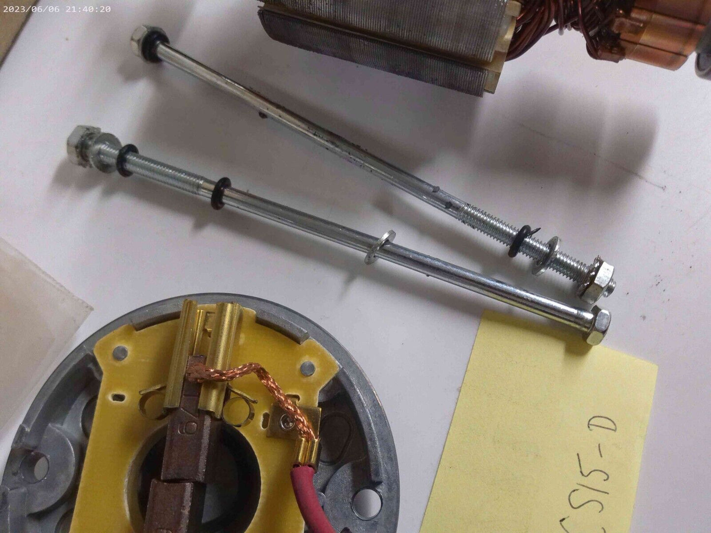 Genuine Fisher / Western Spreader Motor 75606 D6214 *PARTS - READ* | CS15-D