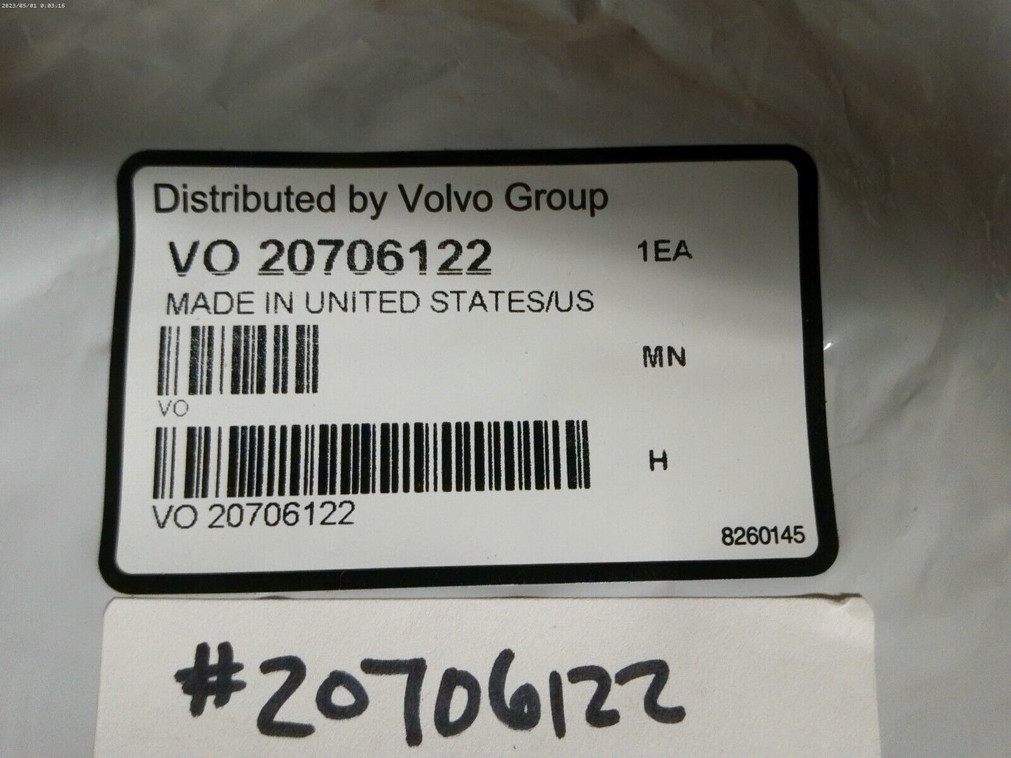 Volvo / Mack Truck 20706122 Gasket Fire Ring | VM2-04-D