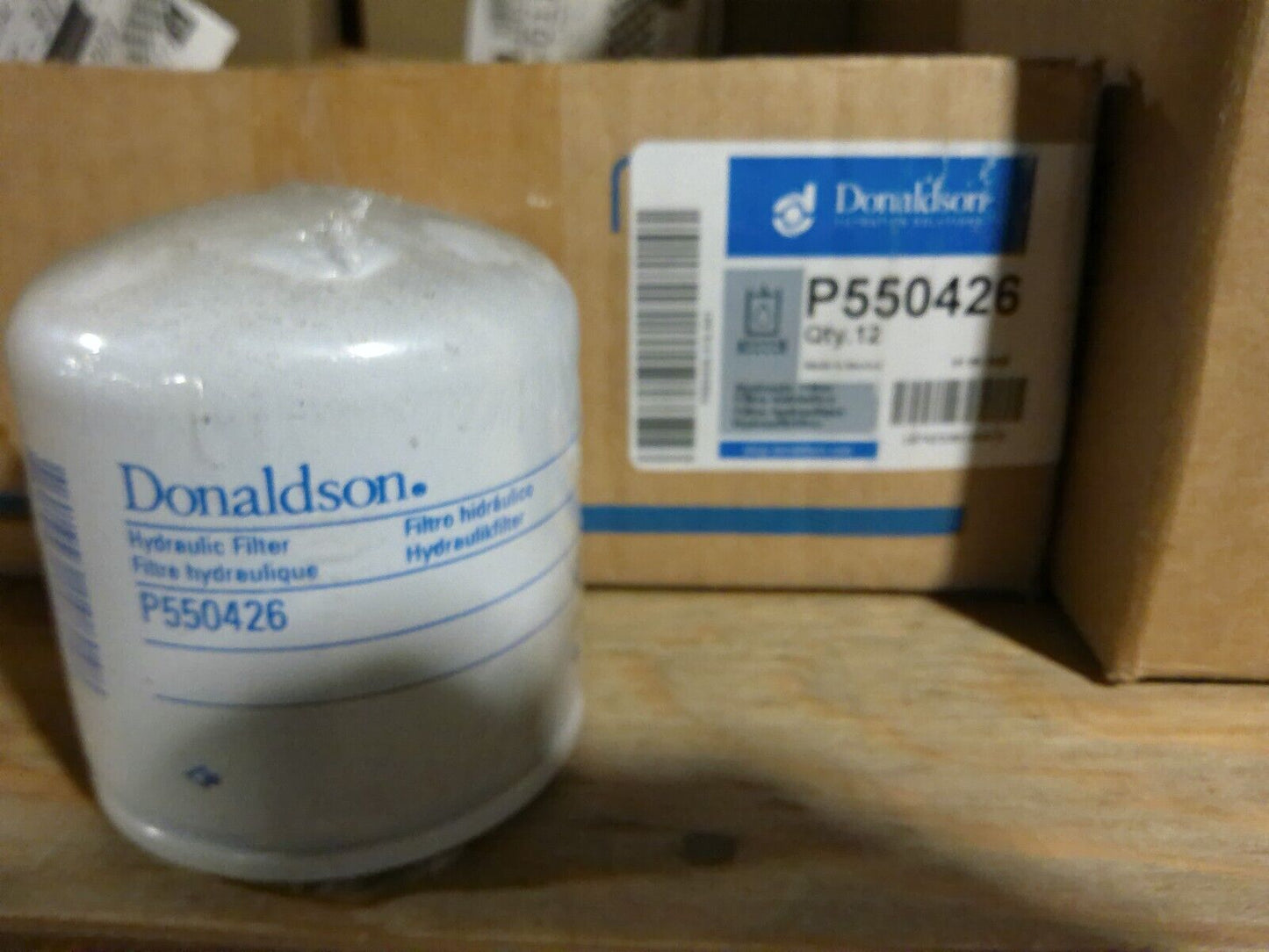 Lot of (12) DONALDSON P550426 HYDRAULIC FILTERS, SPIN-ON | WD26-1