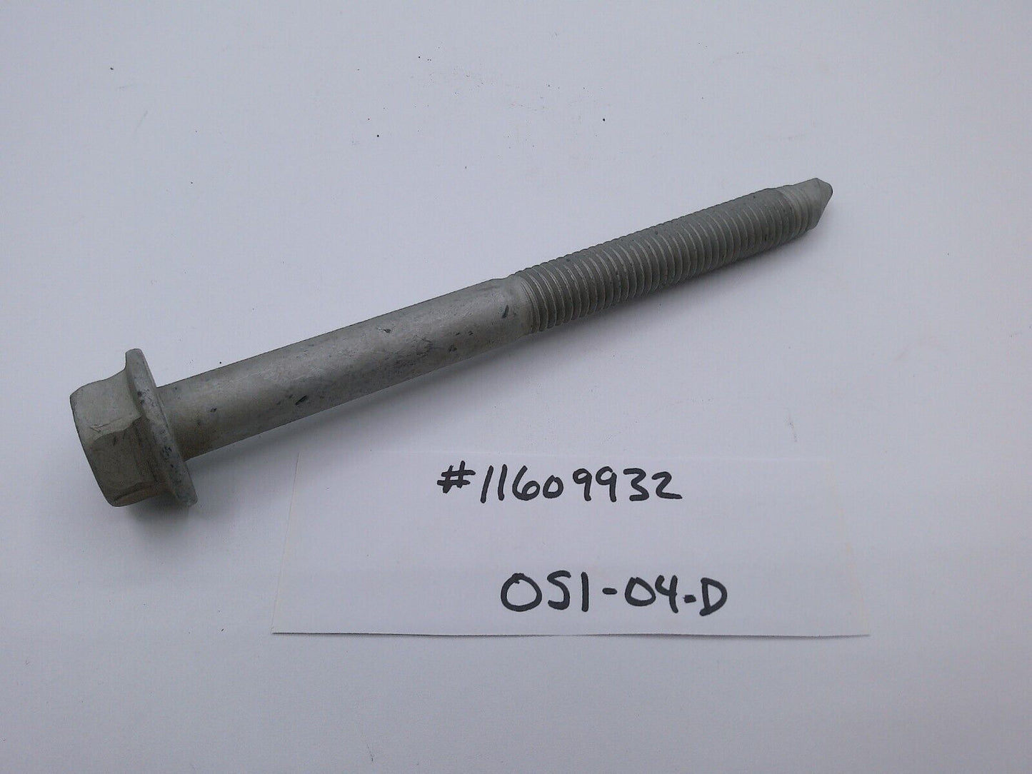 Genuine OEM GM Rear Suspension Support Bolt 11609932 | OS1-04-D