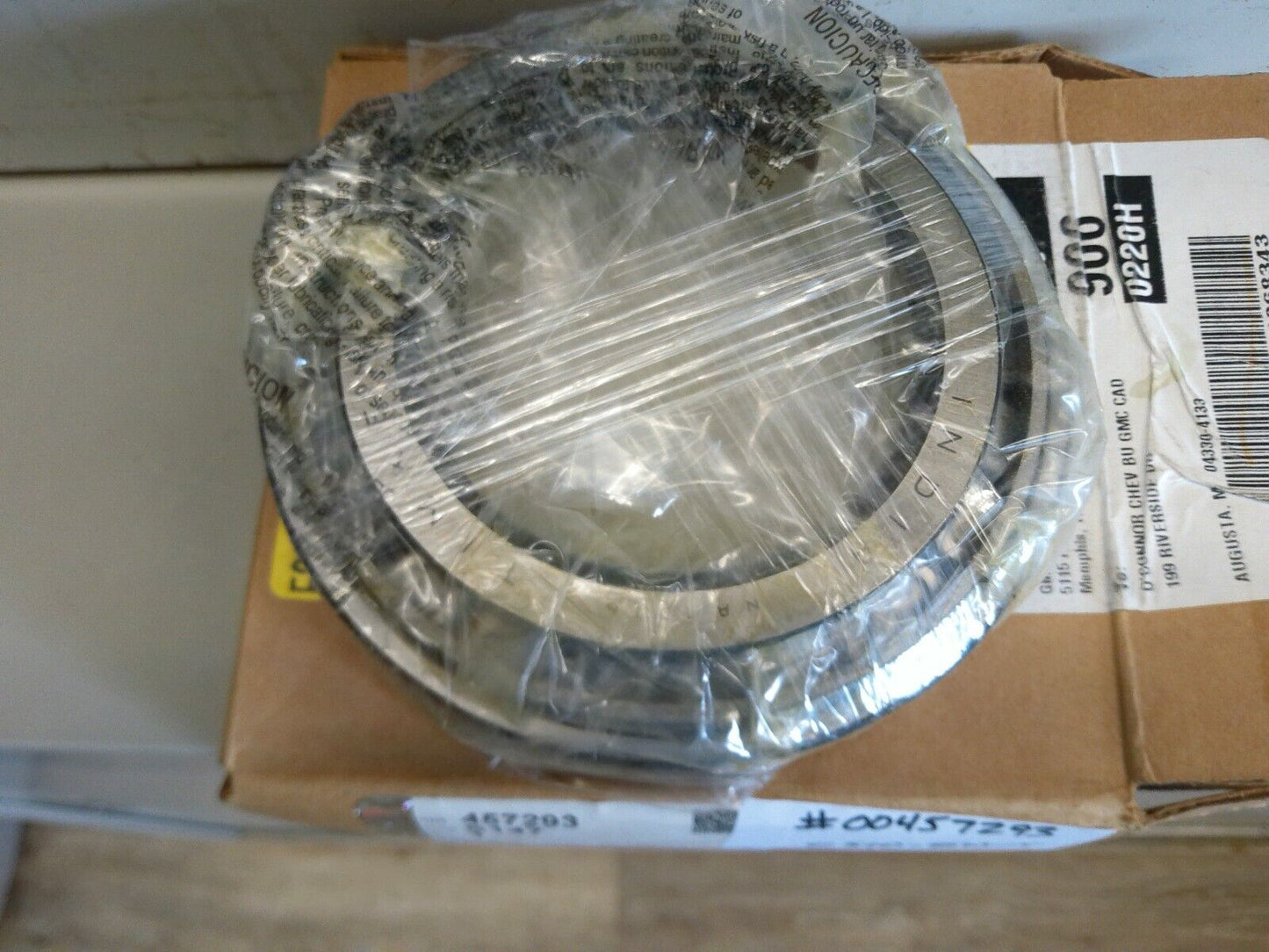 Genuine GM OEM 00457293 Timken Wheel Bearing Set (1 cone + 1 cup) | CS10-EN-T