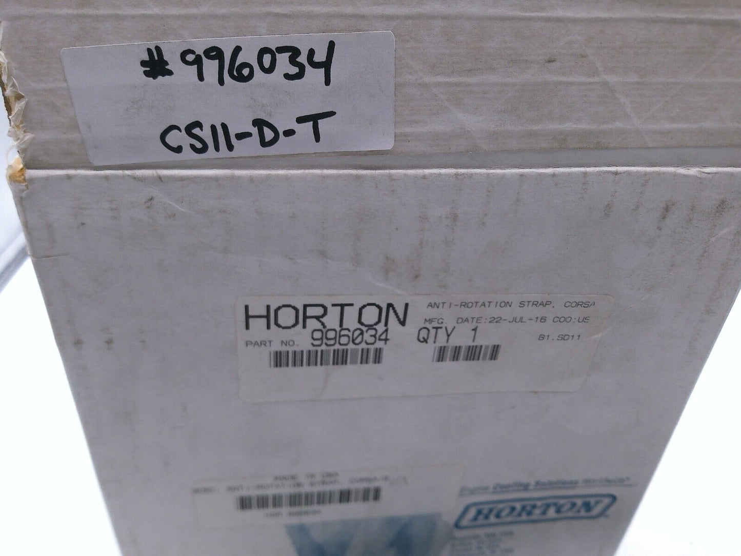 Horton 996034 ANTI-ROTATION STRAP, CORSAIR | CS11-D-T