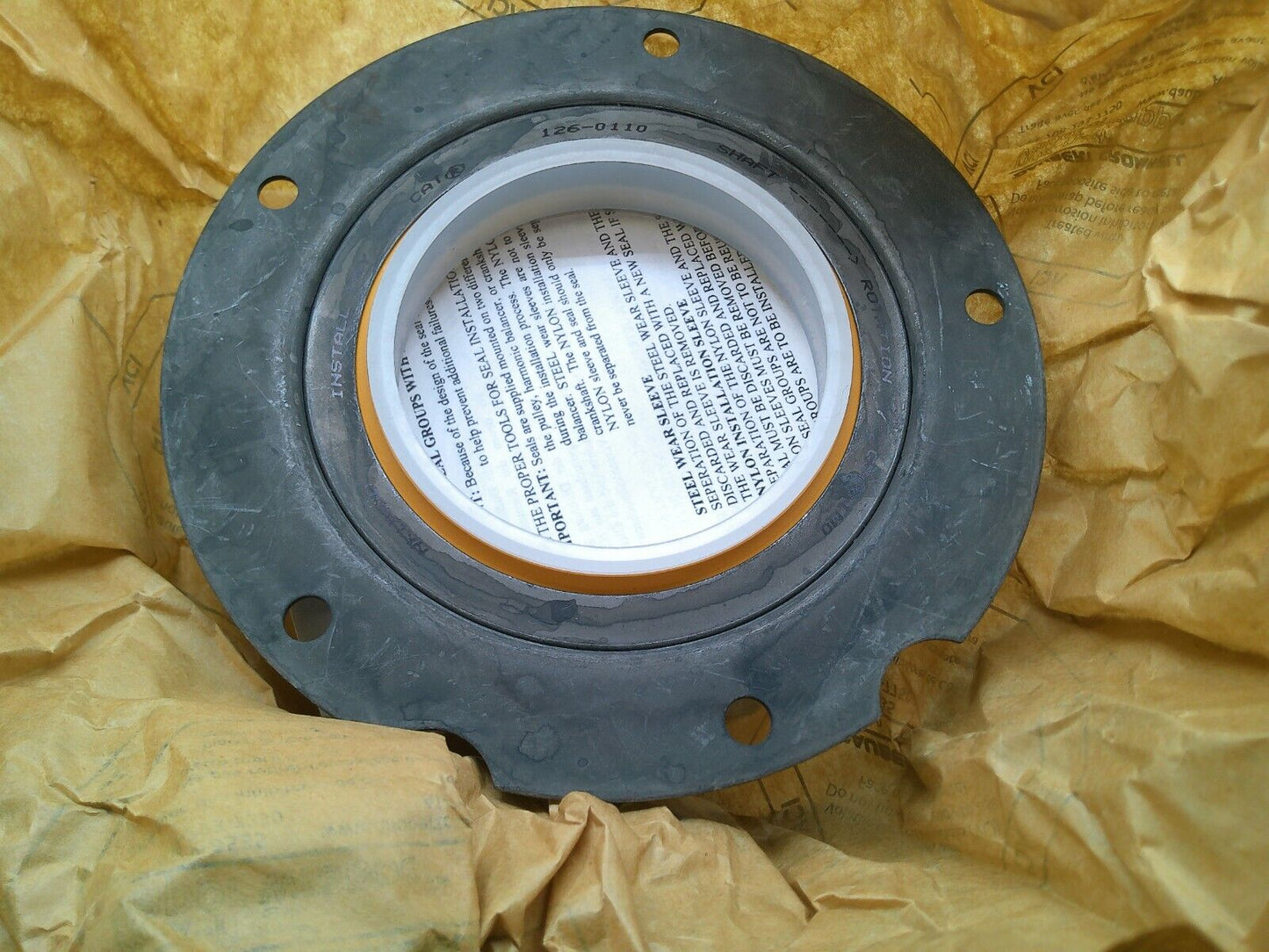 Genuine OEM CAT Caterpillar 126-0110 FRONT CRANK SEAL | 126-0110