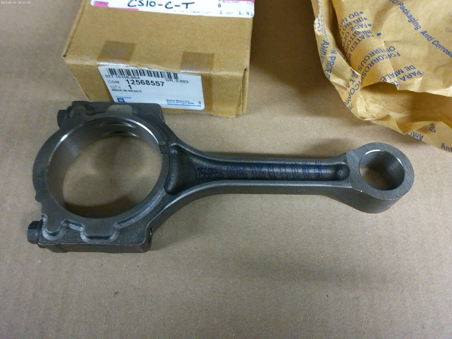 Genuine GM OEM Connecting rod 12568557 | CS10-C-T
