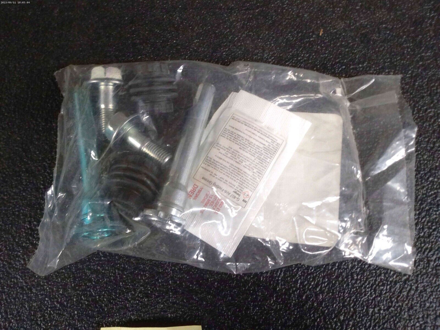 GM 19149597 Pin Kit, Rear Brake Caliper Guide set | CS11-D-T