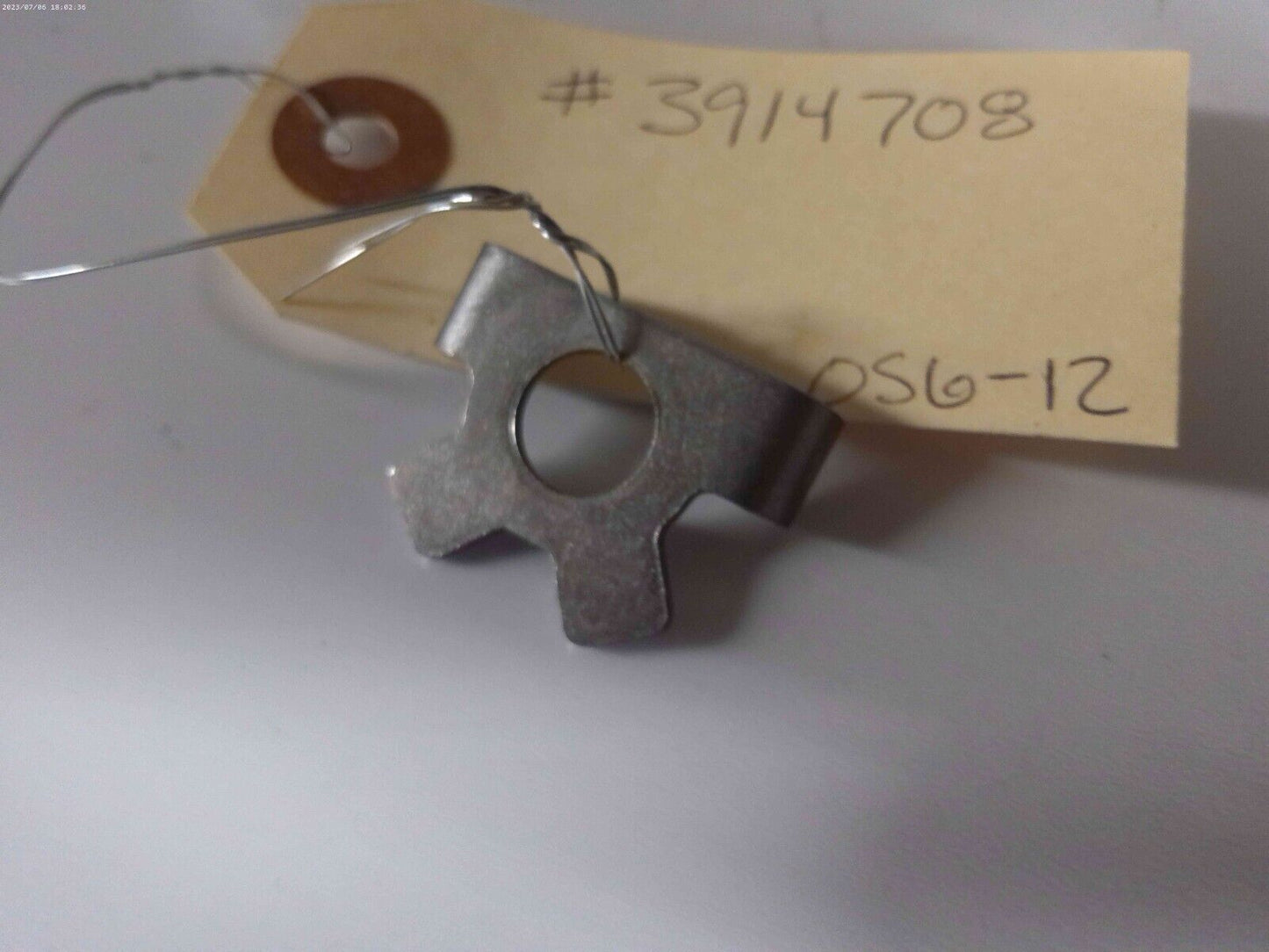 OEM Cummins LOCKPLATE 3914708 | OS6-12