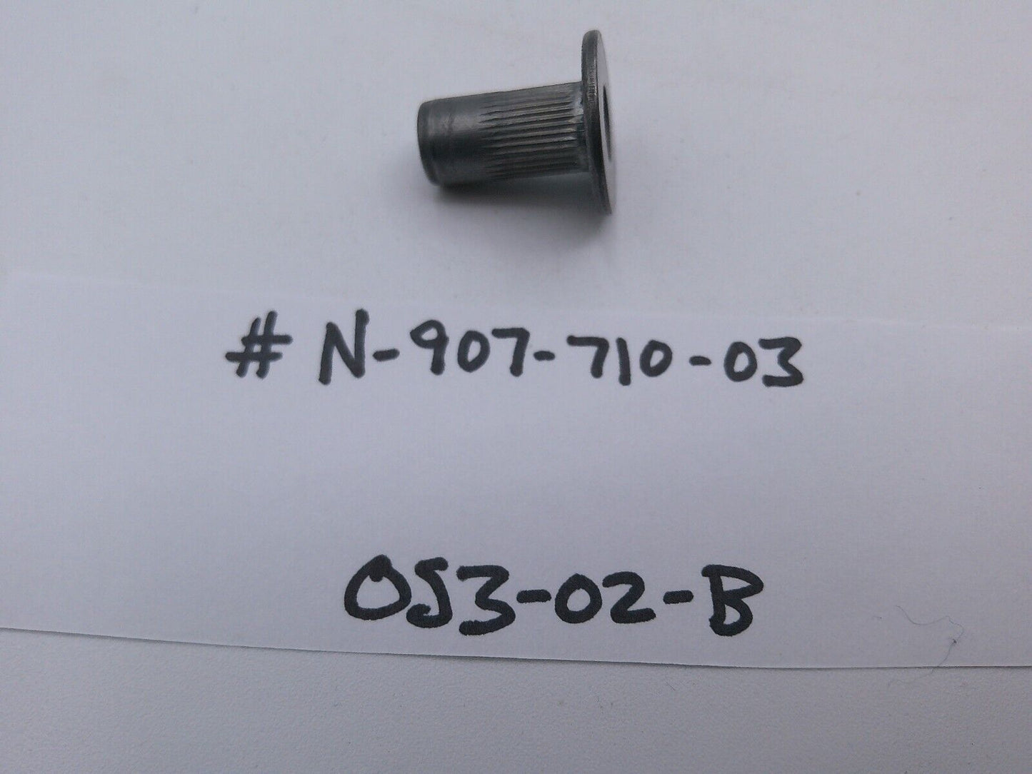 Genuine OEM AUDI VW SEAT Rivetted Cap Nut N90771003 | OS3-02-B