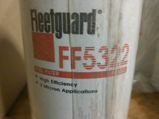 (1) FLEETGUARD FUEL/WATER SEPARATOR FILTER (PN FF5322) | WD25-1