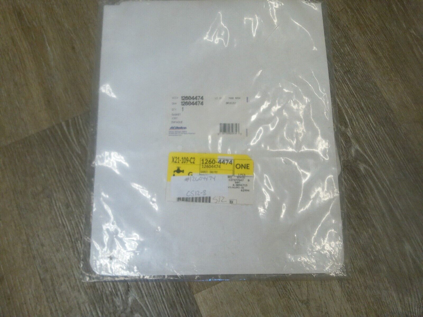 Genuine OEM GM Timing Cover Gasket 12604474 | CS12-B