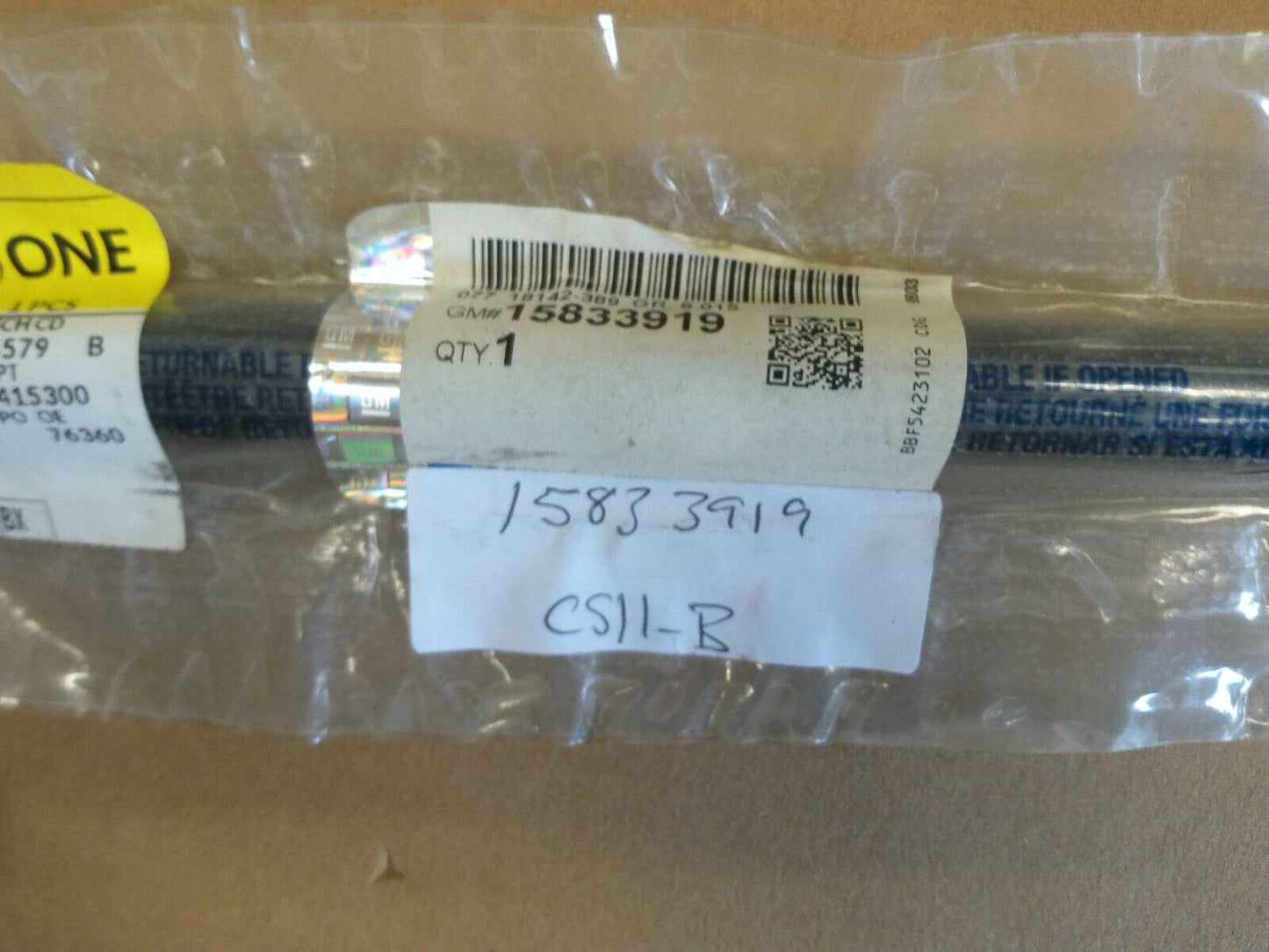 Genuine GM OEM Hood Strut 15833919 | CS11-B