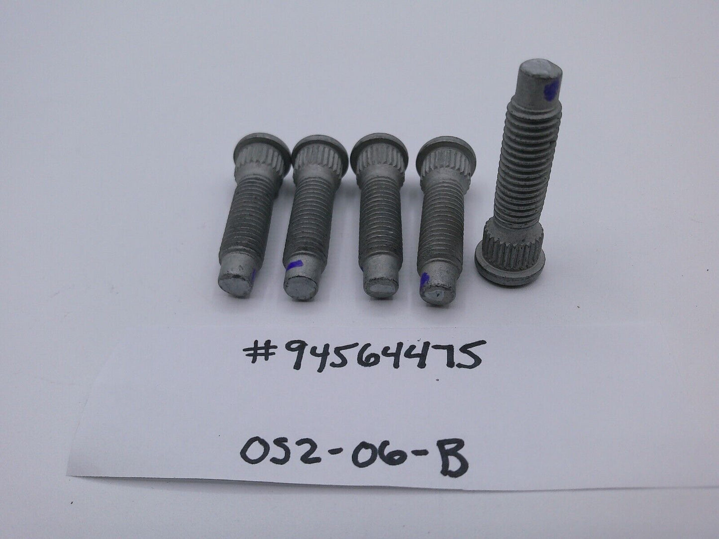 Lot of (5) GM Genuine Parts 94564475 Exhaust Bolts | OS2-06-B