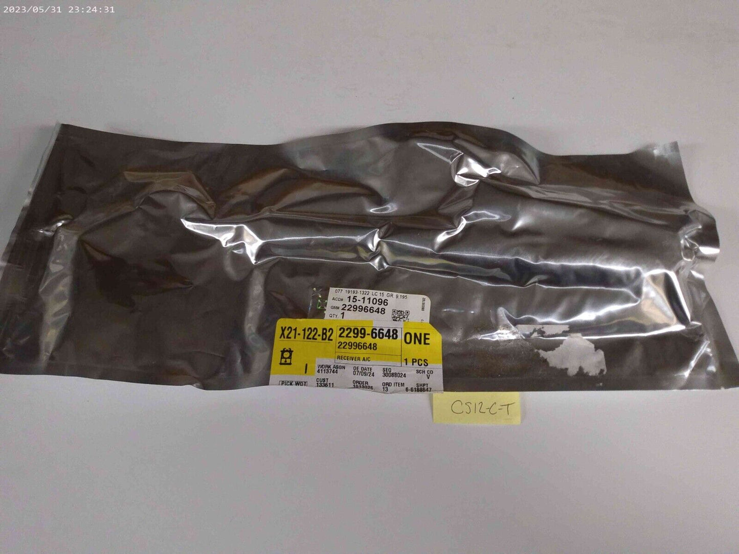 GM OEM Air Conditioner-A/C AC Drier 22996648 | CS12-C-T