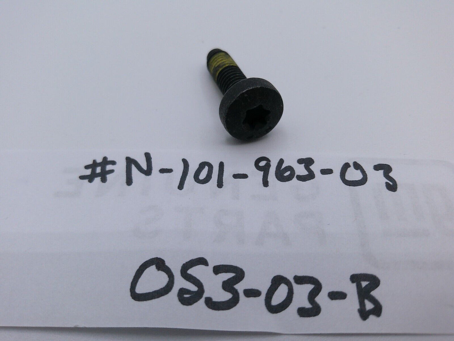 New Genuine Audi Bolt N10196303 / N-101-963-03 OEM | OS3-03-B