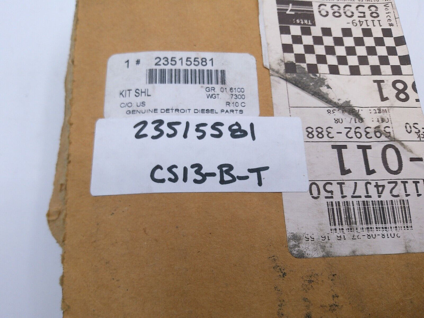 23515581 Pack of 2 BEARING Halves - Genuine Detroit Diesel® | CS13-B-T-1