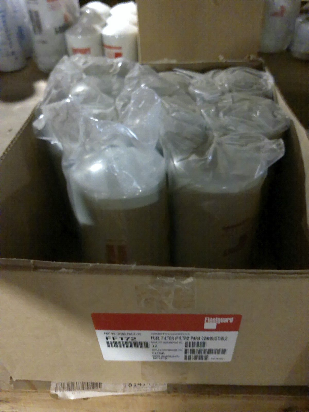 Lot of (8) Fleetguard FF172 Primary Fuel Filters | WD21-1