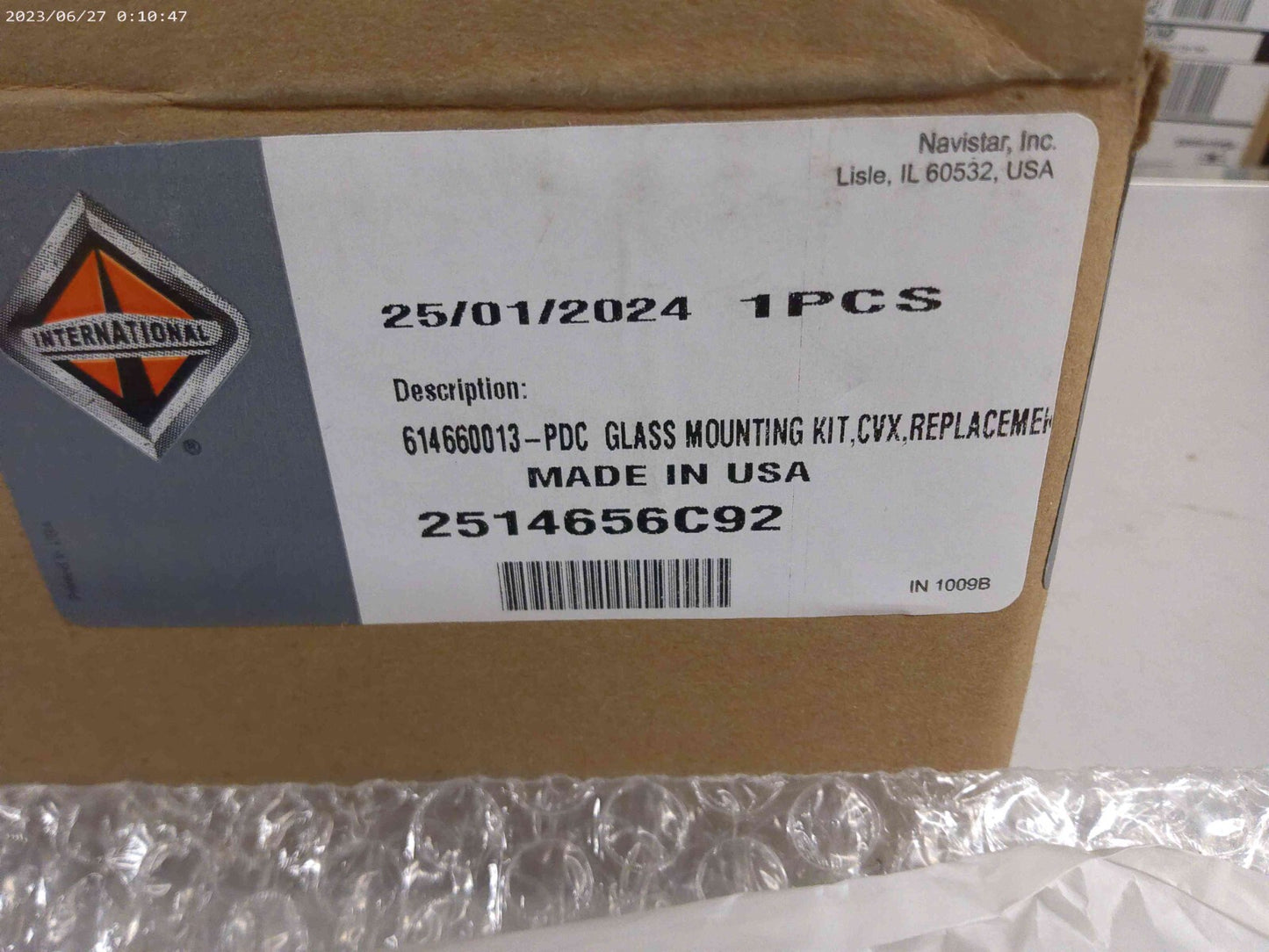 International Navistar 2514656C92 Glass, Kit, Cnvex Mirror And Mounting | CS12-D