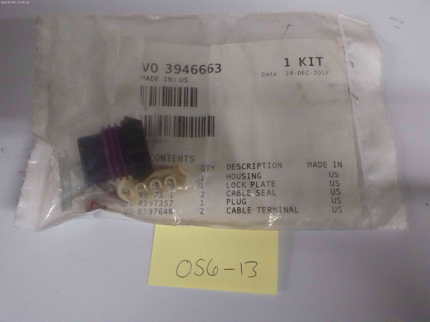 OEM Volvo Fuel Tank Sending Sensor Kit 3946663 | OS6-13