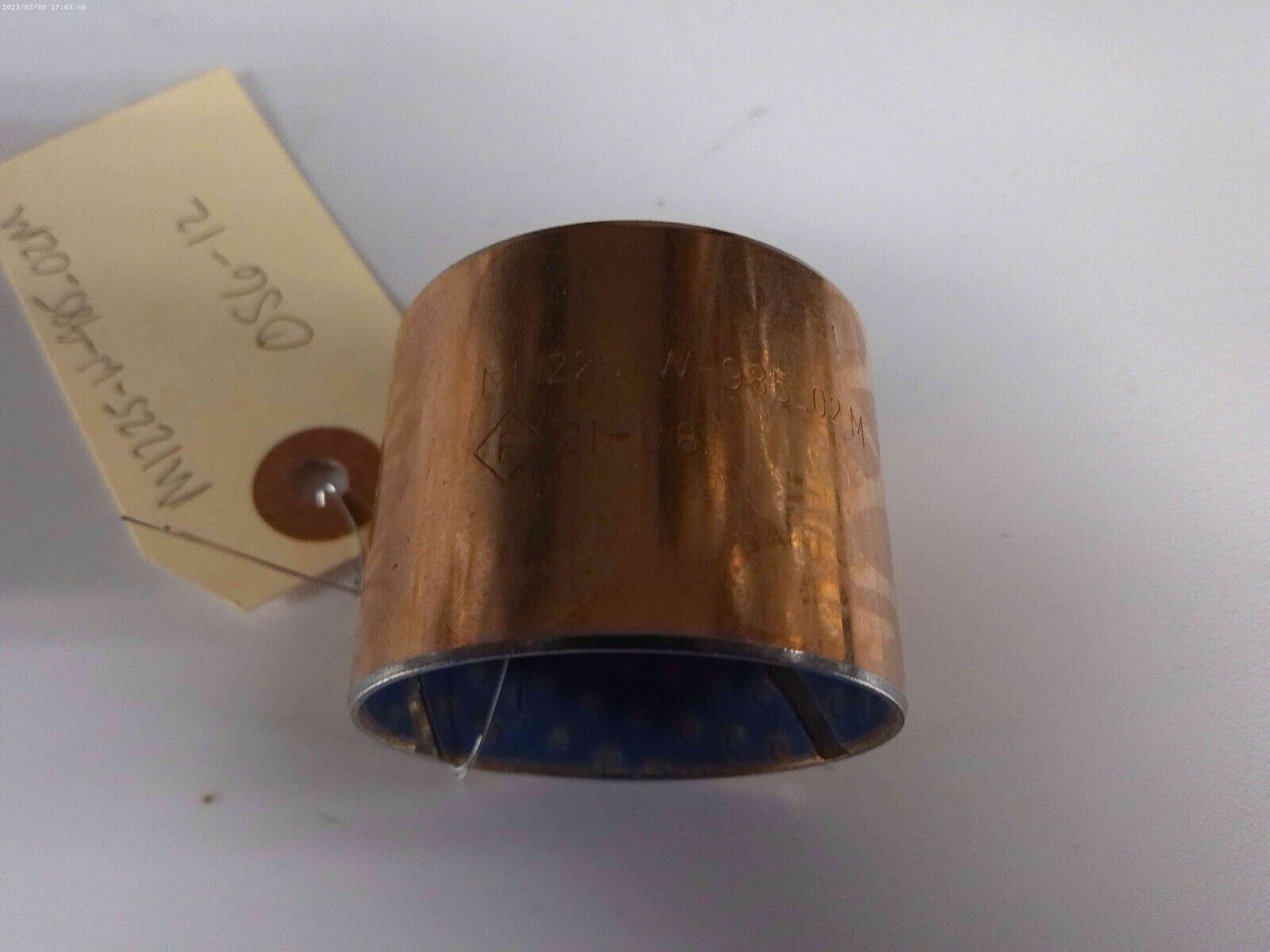 King Pin Bushing Part Number M1225-W-985_02M | OS6-12
