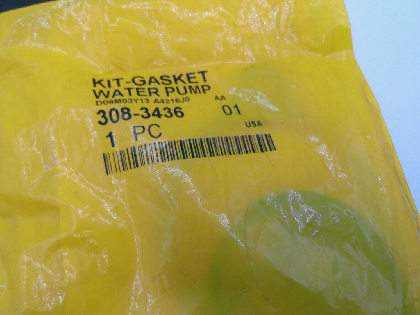 Water Pump Gasket kit 308-3436 Genuine OEM Caterpillar Kit | OS4-05-A