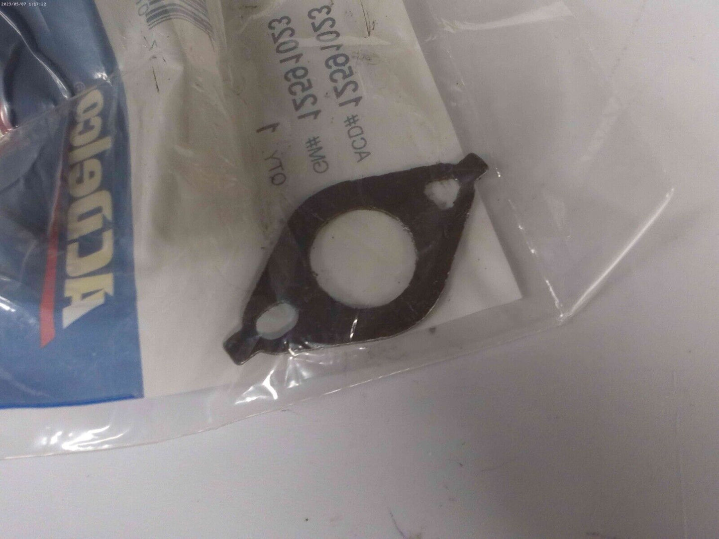 Secondary Air Injection Pump Check Valve Gasket GM 12591023 | OS7-14