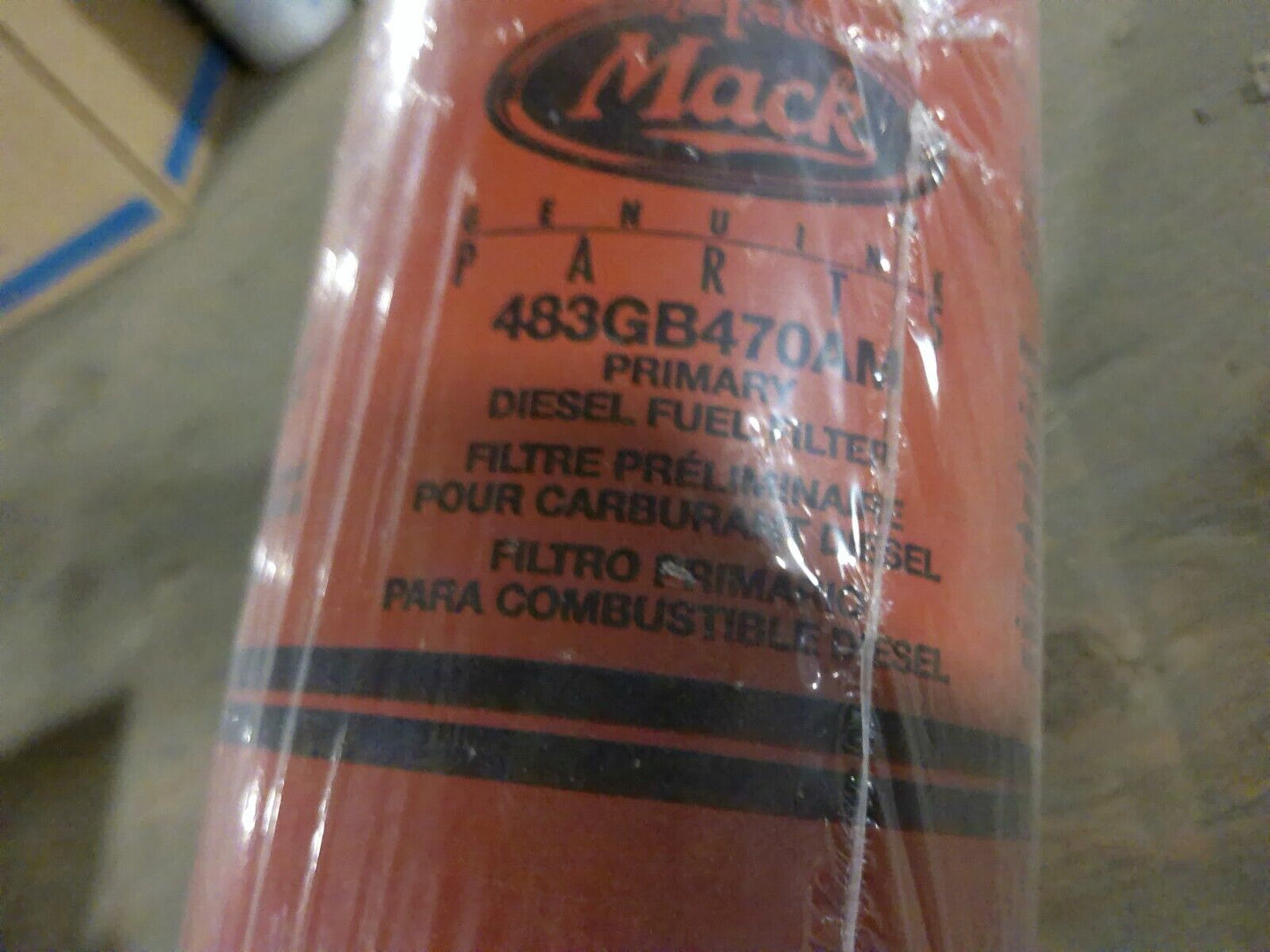 (1) 483GB470AM PRIMARY FUEL FILTER MACK OEM | WD31-1