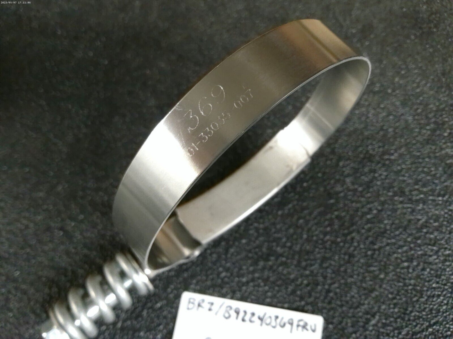 BREEZE CLAMP-HD SPRING T BOLT BRZ-B9224-0369FRU | CS11-D-T