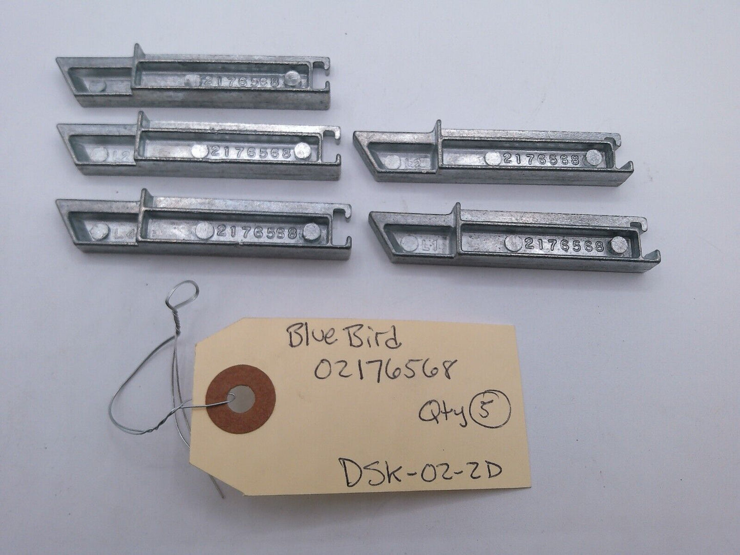 Genuine BlueBird Bus Part: 02176568 WINDOW LATCH LEFT (lot of 5) | DSK-02-2D