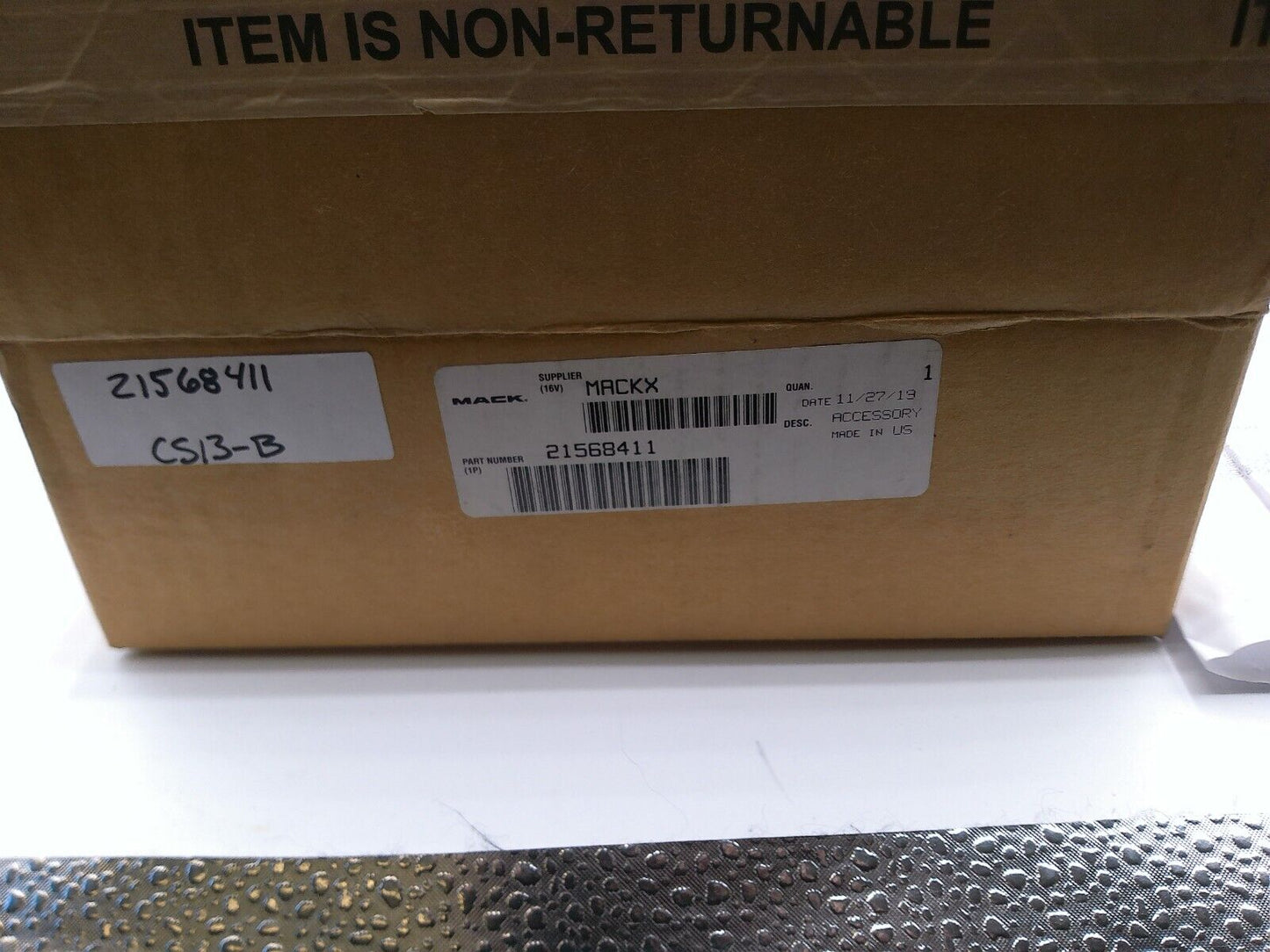 Genuine Mack OEM Belt Tensioner Kit *DAYCO*, 21568411 | CS13-B
