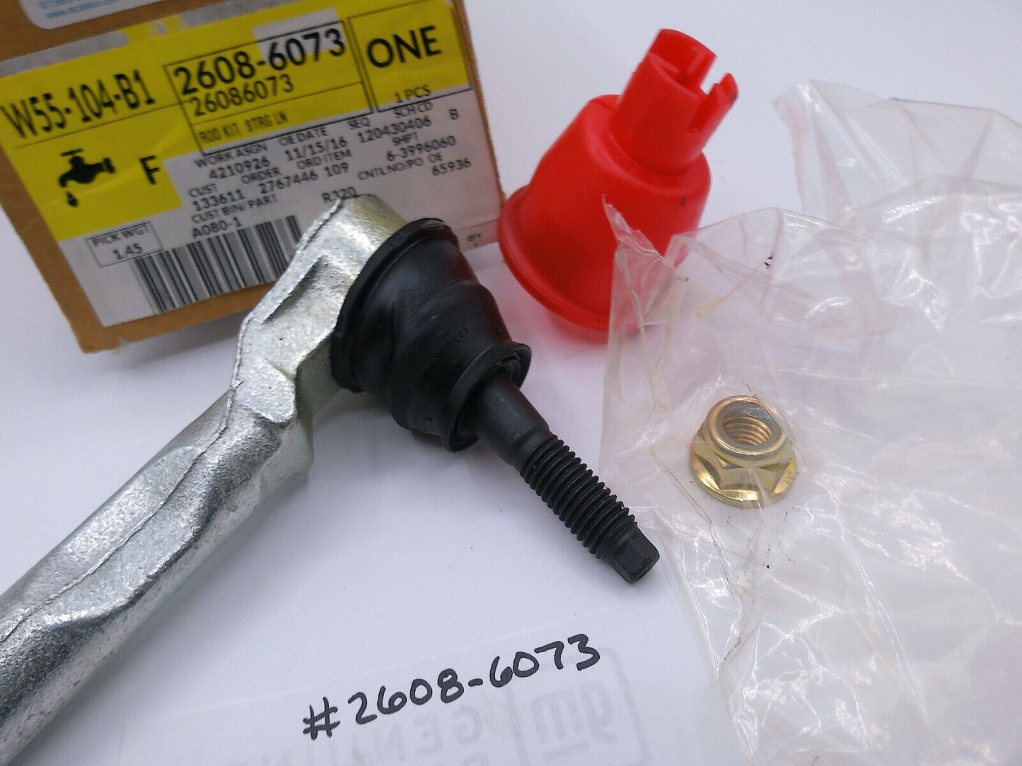Genuine OEM # 26086073 GM DELCO # 36-9543 new Outer Tie Rod End | OS5-03