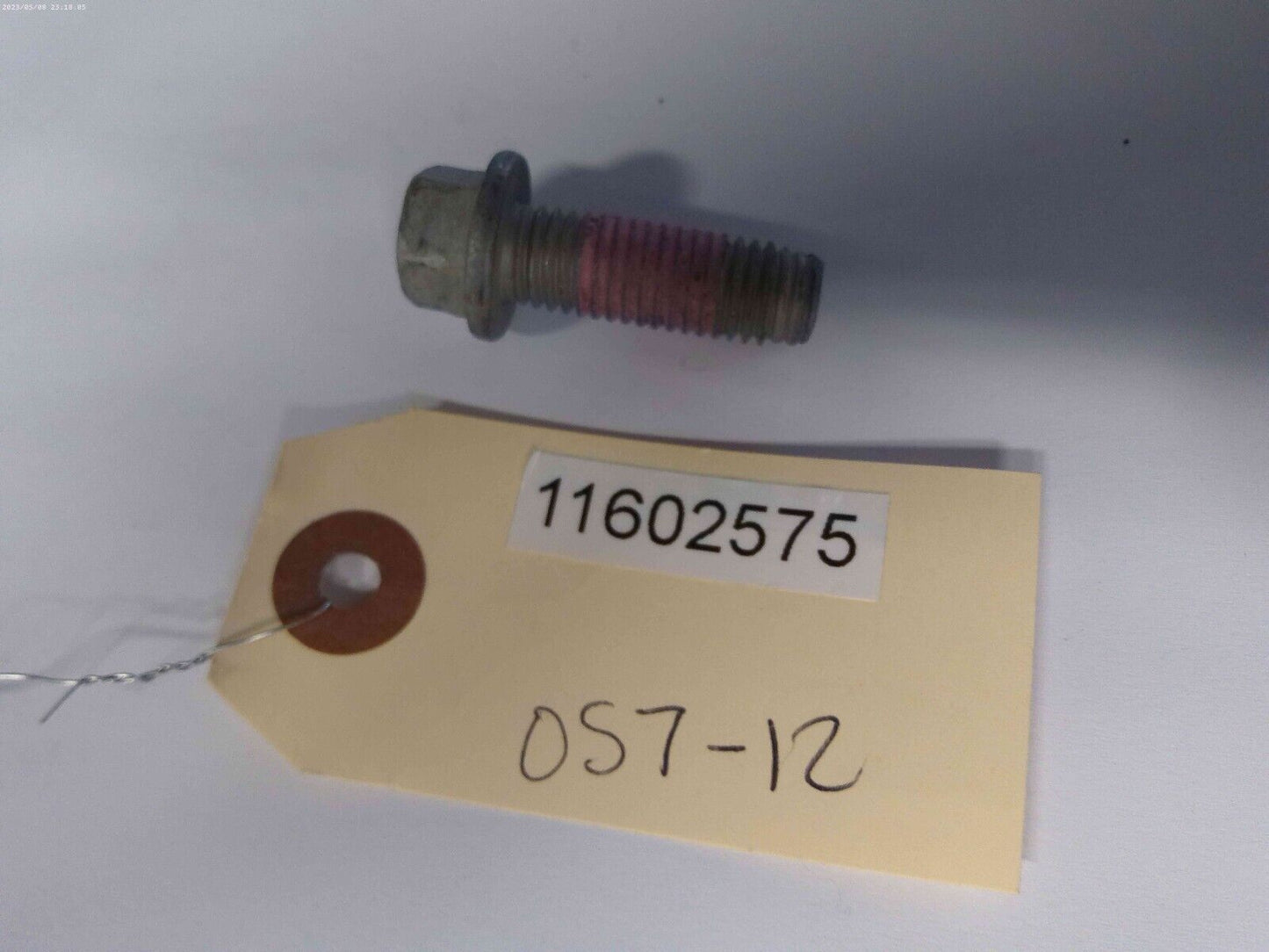 Genuine OEM GM Rear Propeller Shaft Bolt 11602575 QTY (1) | OS7-12