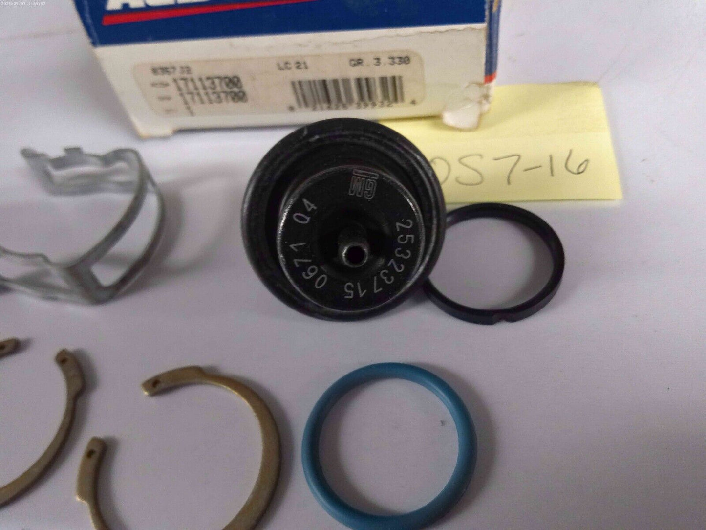 ACDelco GM 17113700 Fuel Injection Pressure Regulator | OS7-16