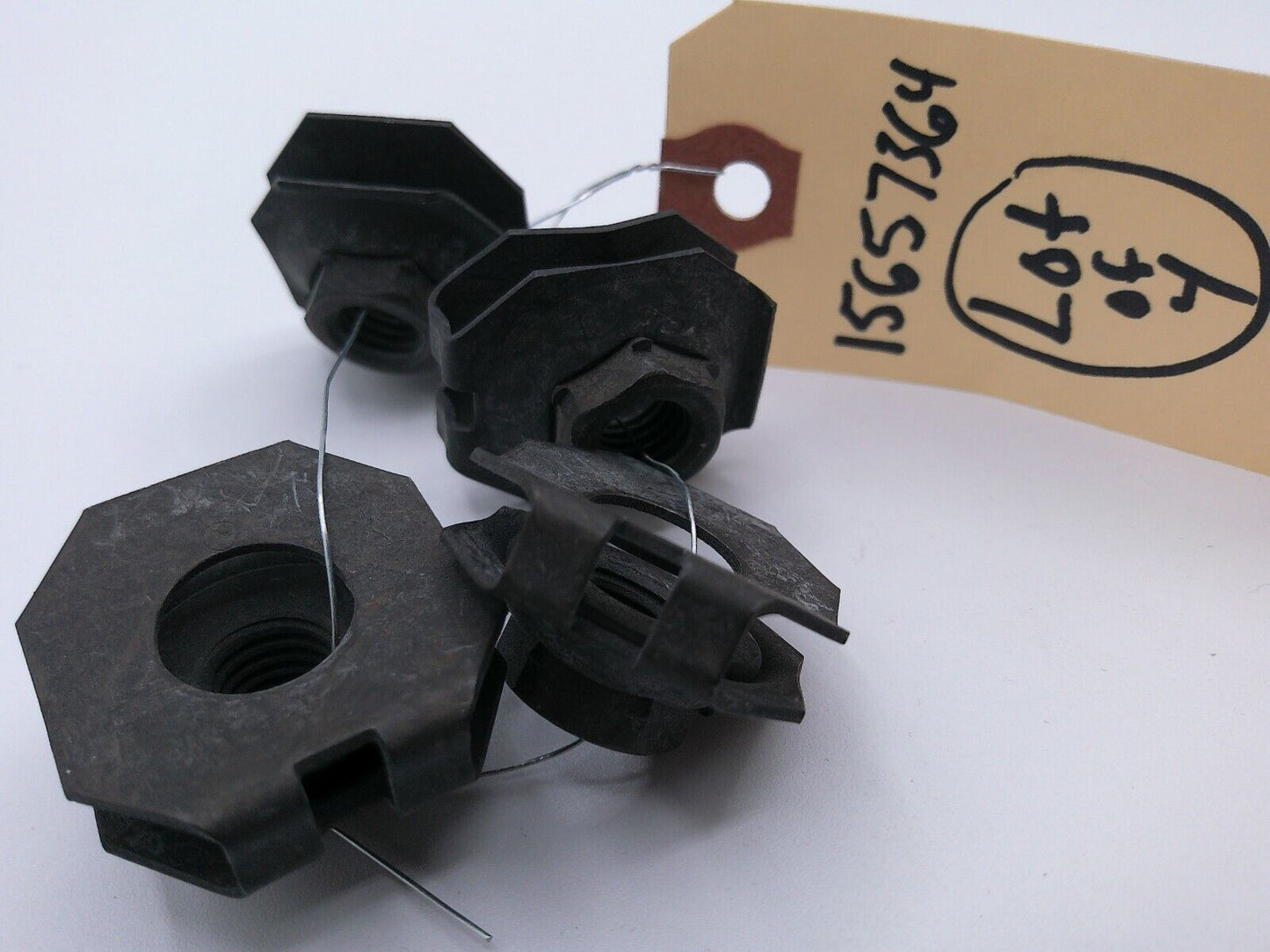 Lot of (4) Genuine GM 15657364 Multi-Purpose Nuts | OS2-08-E