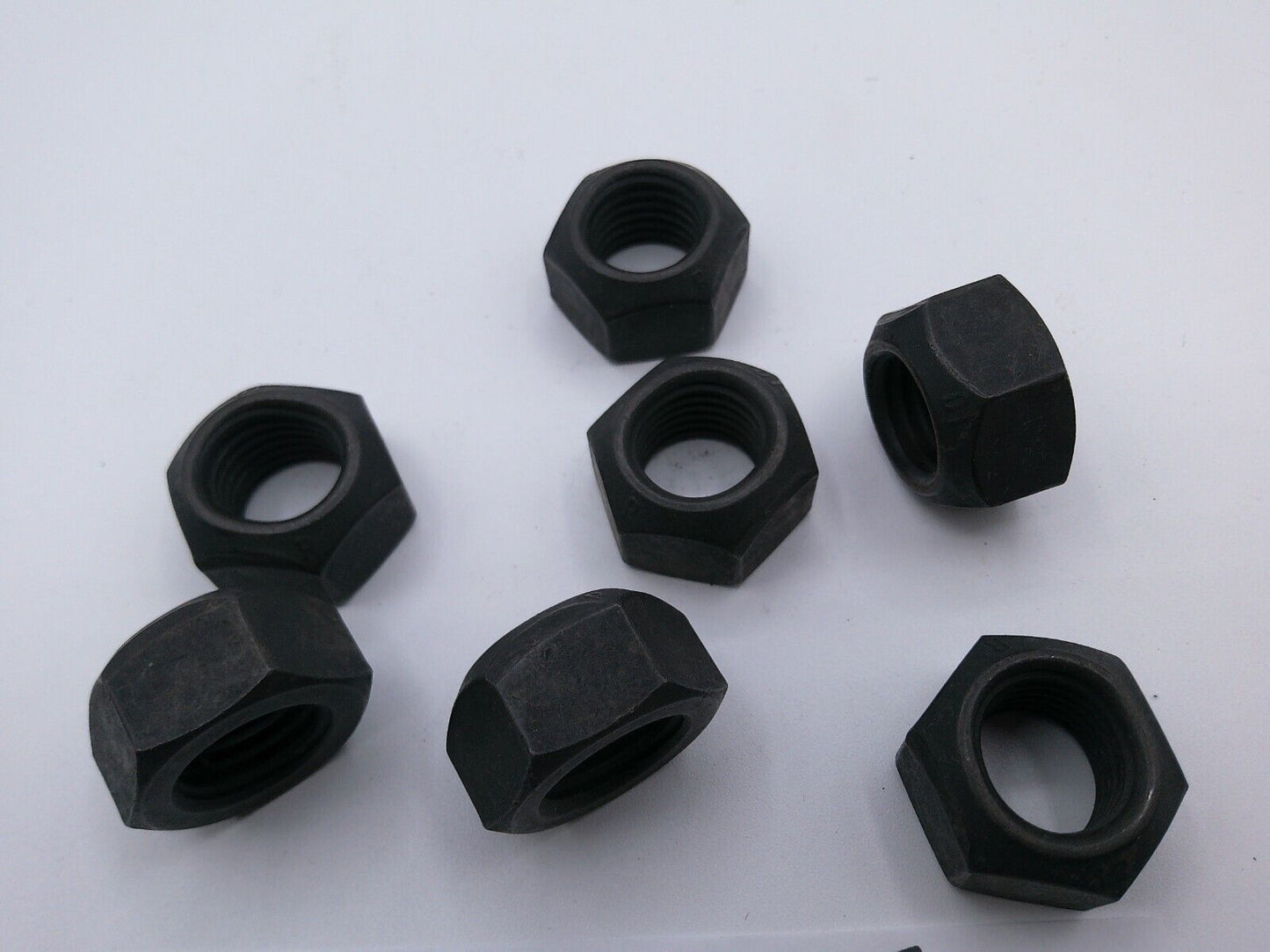 Lot of (7) Genuine OEM MACK 25107765 HEX NUTS | OS2-07-C