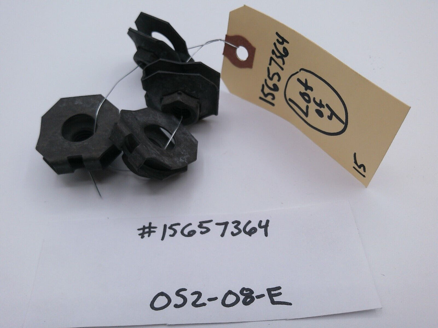 Lot of (4) Genuine GM 15657364 Multi-Purpose Nuts | OS2-08-E