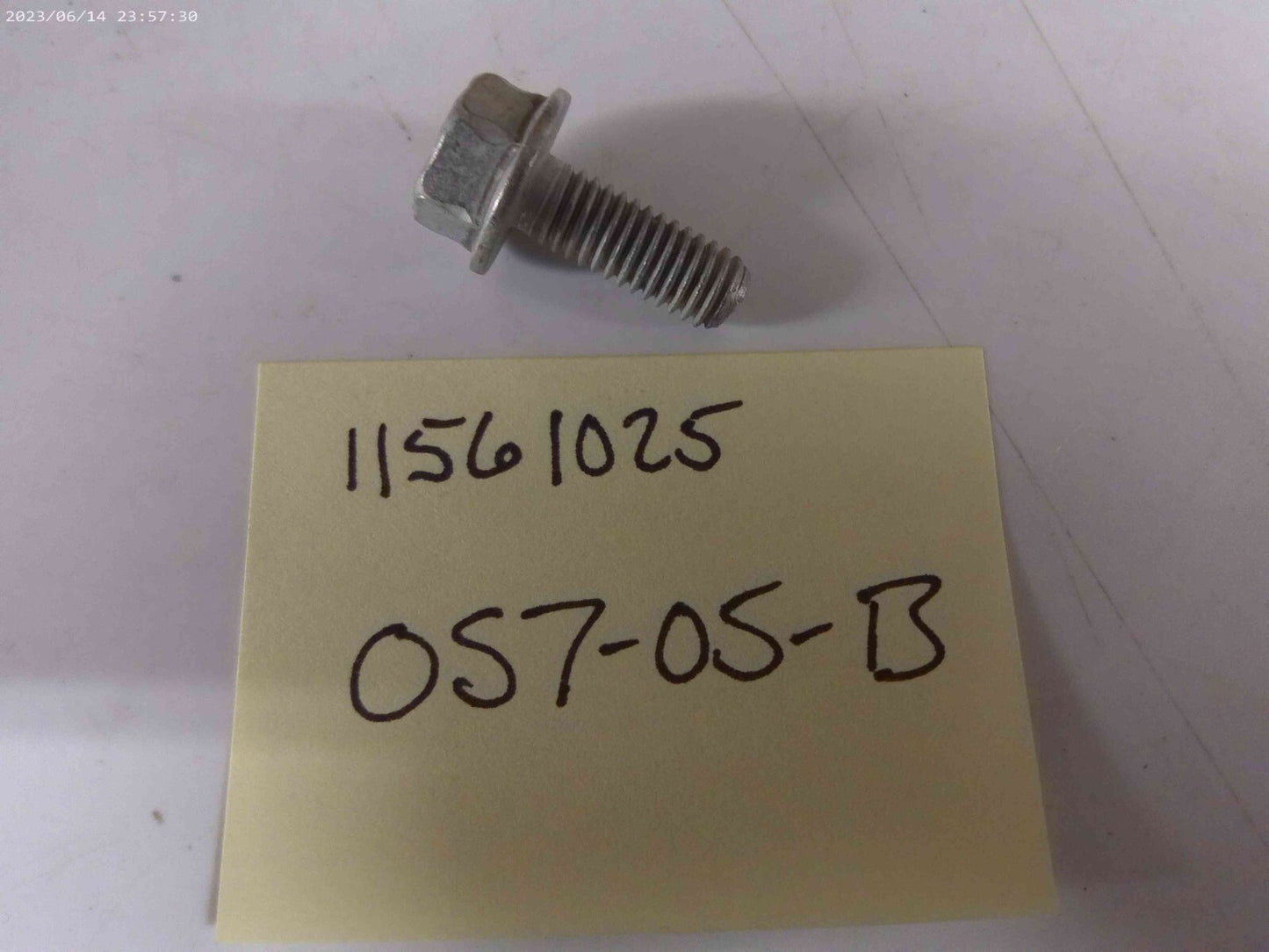 Genuine GM M6x1x16 Multi-Purpose Bolt 11561025 Qty (1) | OS7-05-B