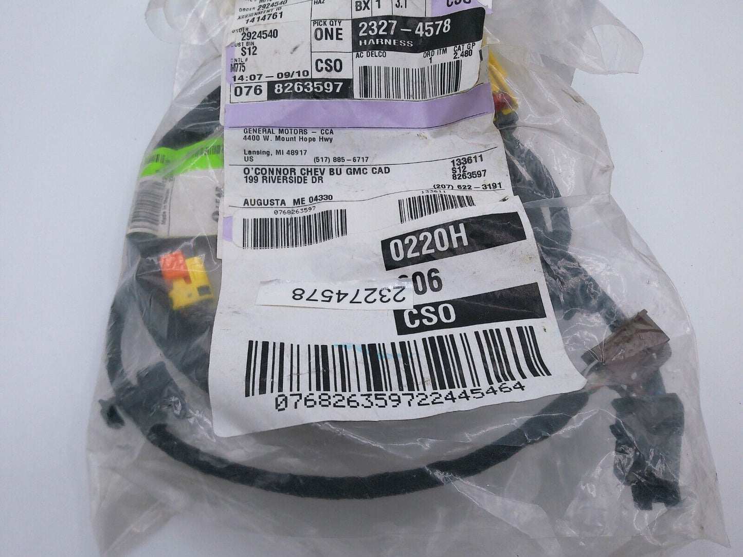 GM 23274578 Harness Assembly, Front Seat Back Wiring | OS2-10-E