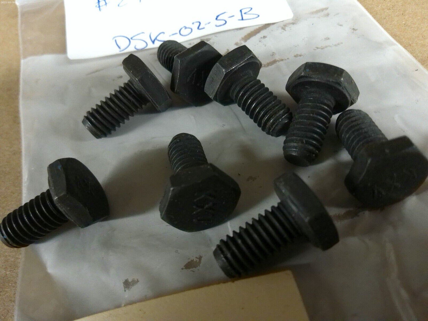 Set of (8) Genuine GM Bolts 24501365 | DSK-02-5-B