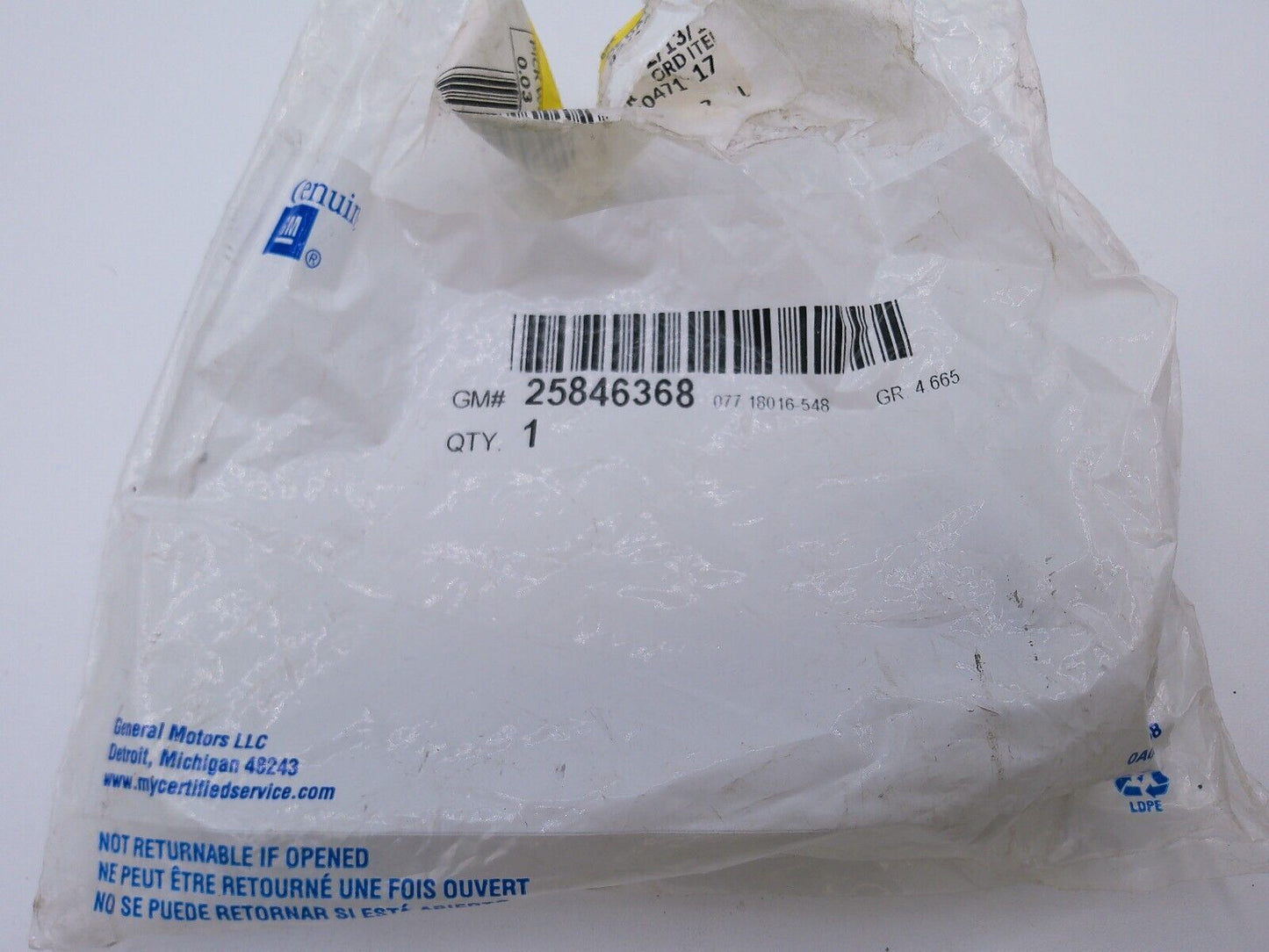 Genuine OEM GM Bolt/Screw-Frt Brk Clpr Hsg 25846368 | OS4-02-B