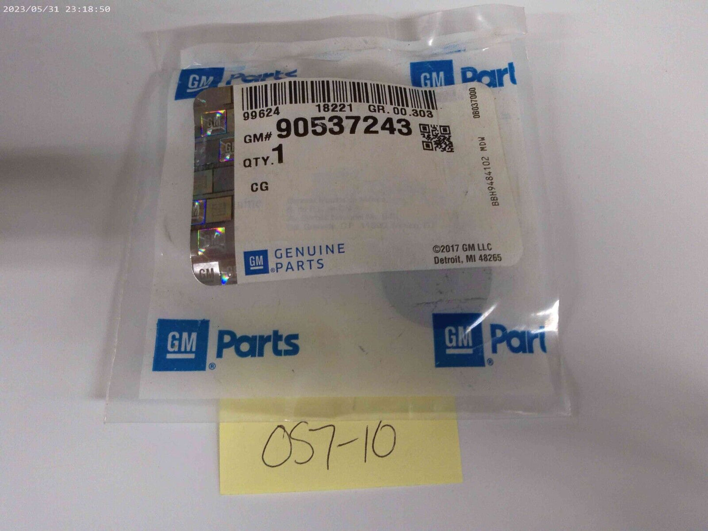 Genuine GM Valve Spring Retainer 90537243 | OS7-10