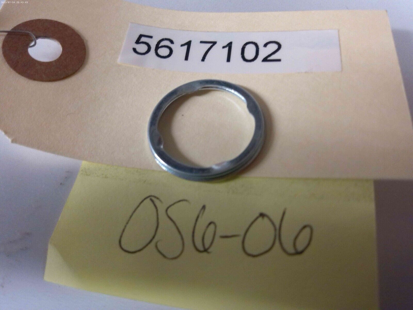 Genuine OEM GM 5617102 Oxygen Sensor Gasket | OS6-06