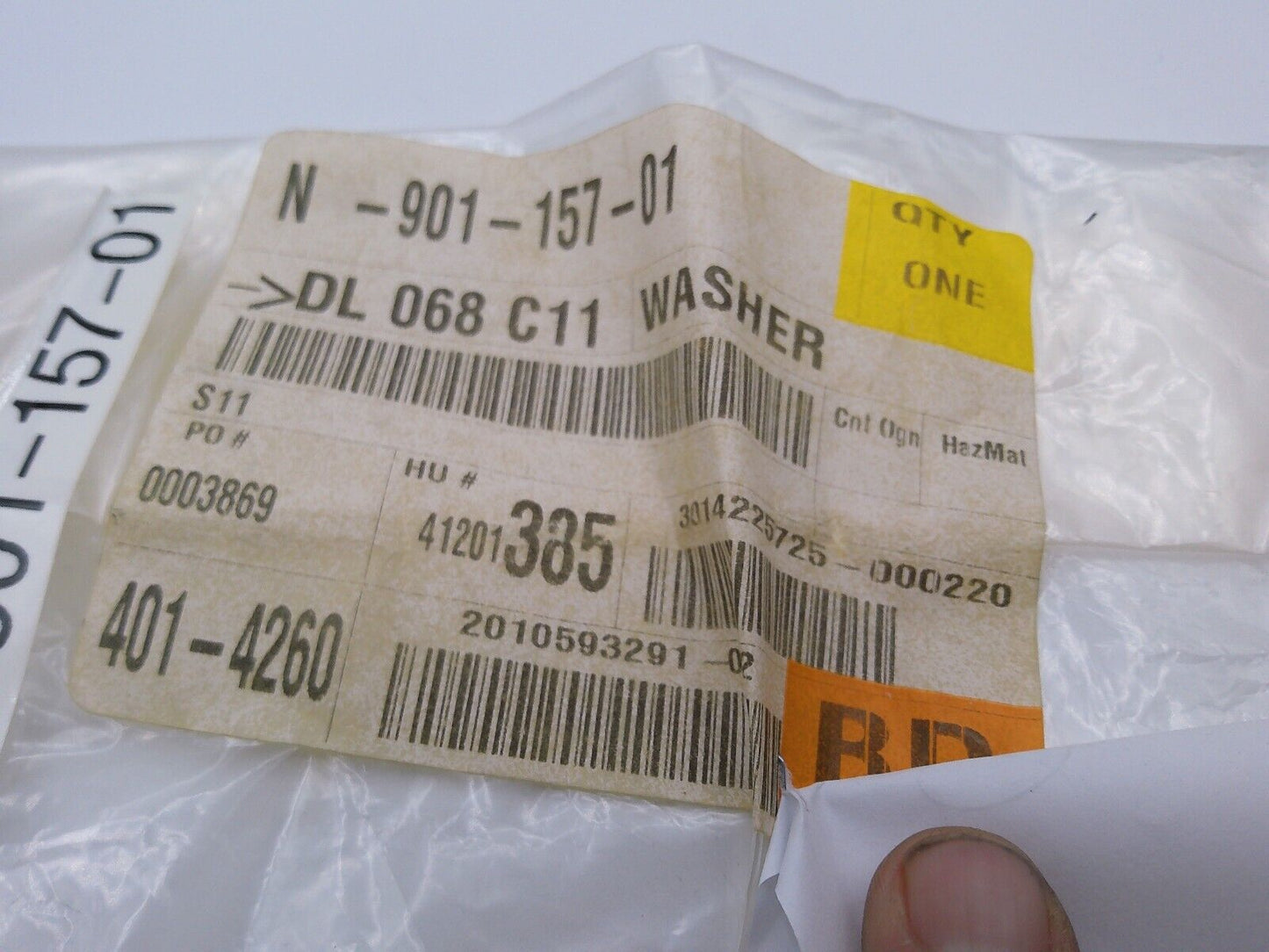 Genuine OEM Volkswagen Engine Cylinder Head Bolt Washer N-901-157-01 | OS3-05-D