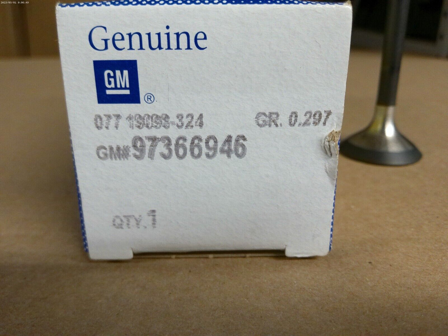 Genuine OEM GM Engine Exhaust Valve 97366946 | DSK-02-3-C