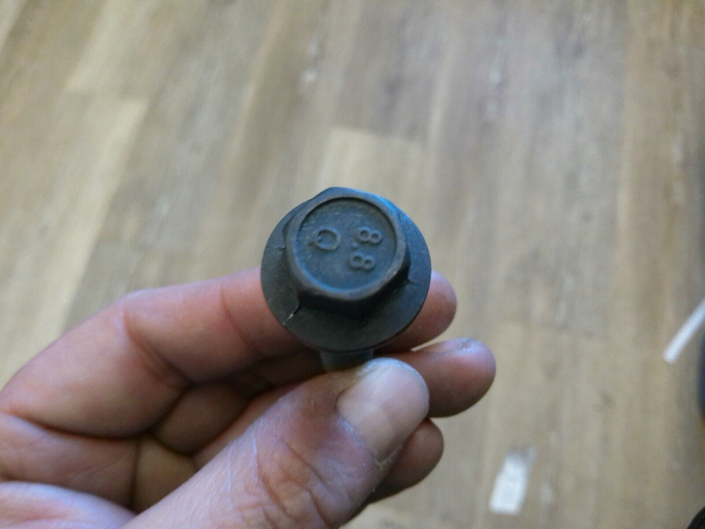 Lot of (2) Genuine OEM Cummins 3900634 Hex Flange Head Cap Screws | OS4-08-B