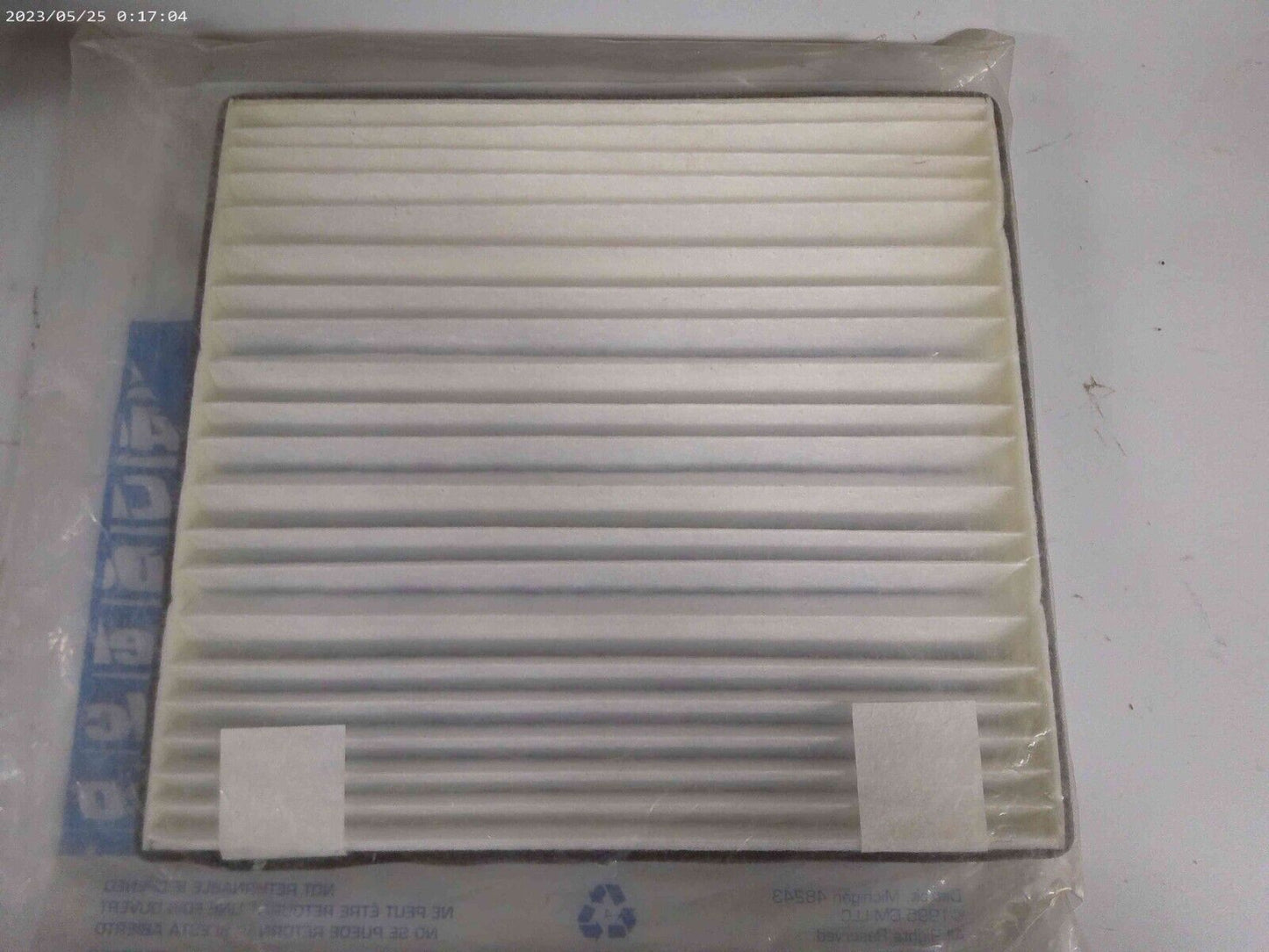 OEM GM Cabin Air Filter ACDelco Professional CF1194 19338058 | CS15-D