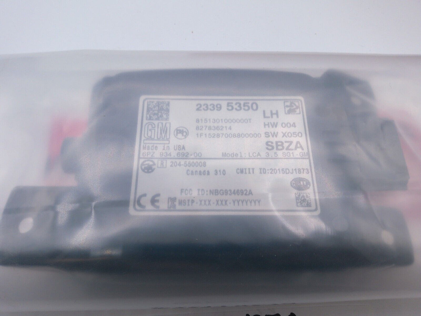 Genuine OEM Track Holding; Dead Angle Control Unit 22974270 | OS1-03