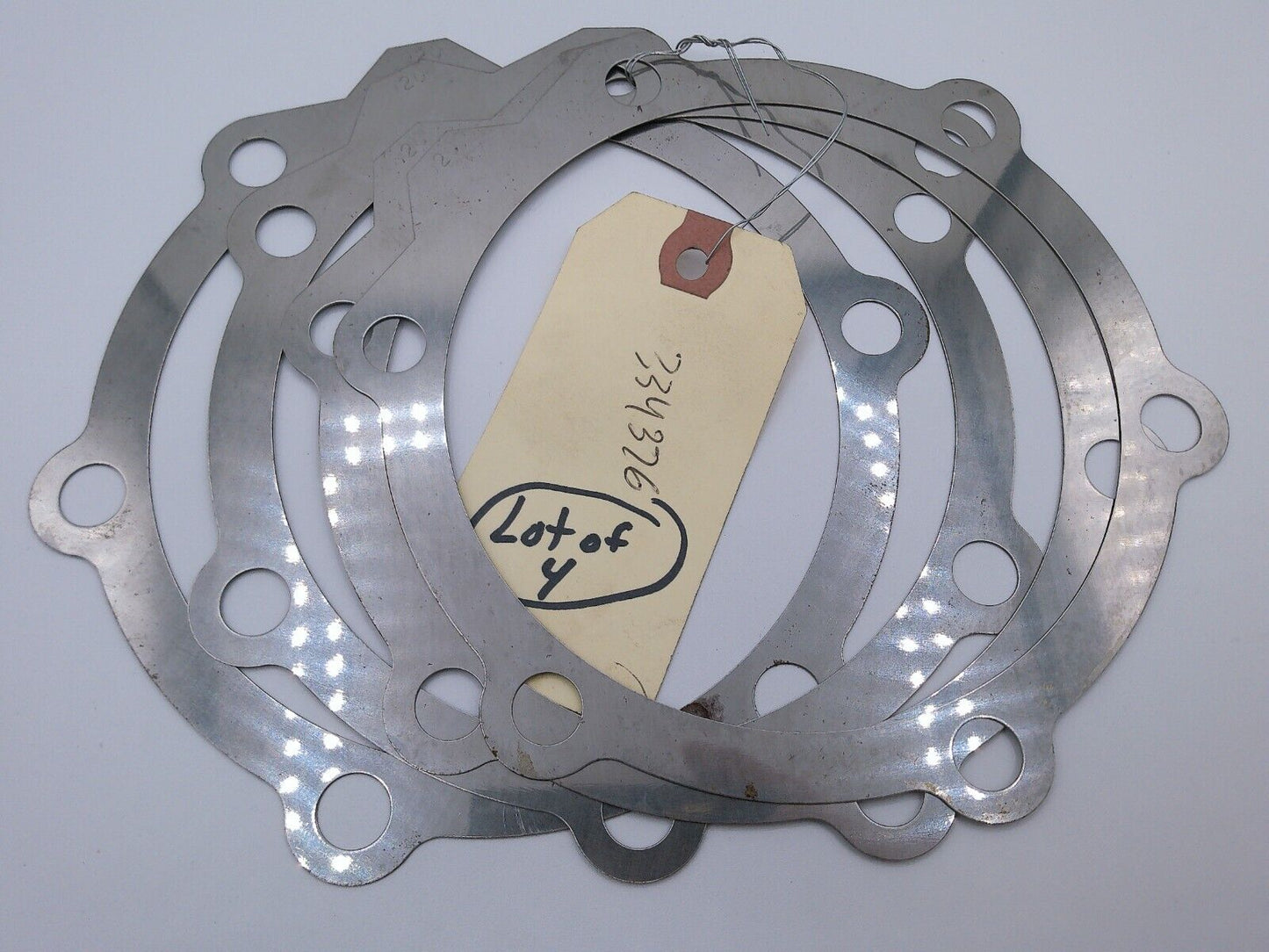 Lot of (4) OEM # 334376 GM DIFF DRIVE PINION GEAR BEARING SHIM .020 | OS2-08-A