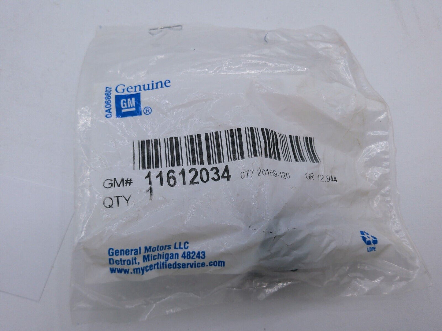Genuine OEM GM Multi-Purpose Nut 11612034 | OS3-02-B