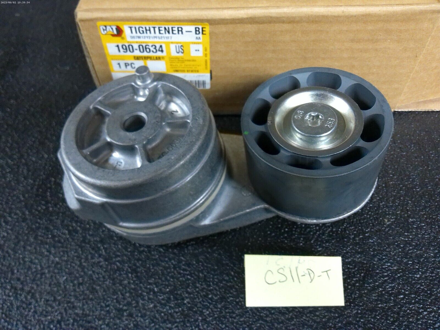 GENUINE OEM CATERPILLAR TIGHTENER-BE 190-0634 SPRING TENSIONER | CS11-D-T