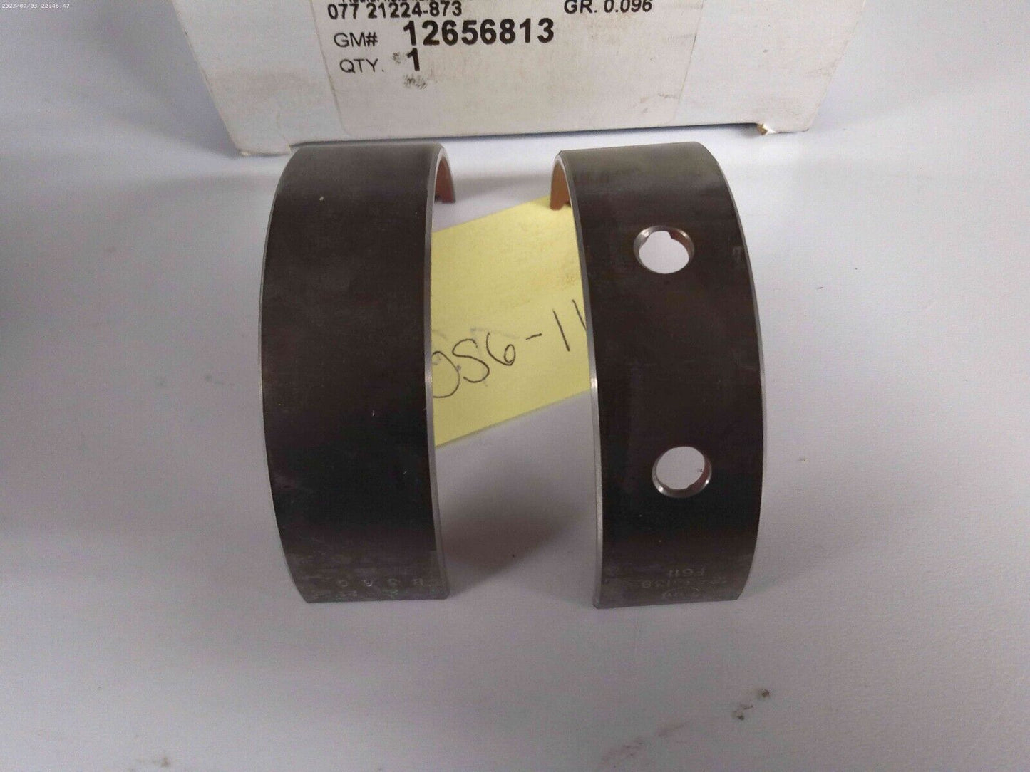 Genuine OEM GM Crankshaft Main Bearing Pair 12656813 | OS6-11