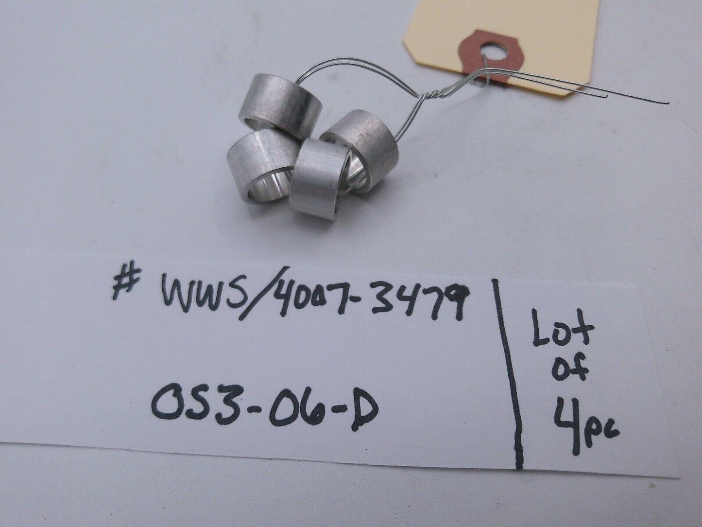 WWS-4007-3479 OEM WESTERN STAR ALUMINUM SHACKLE LINK Lot of (4pcs) | OS3-06-D